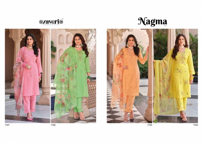Nagma Vol 2 By Zaveri Designer Salwar Suit Catalog